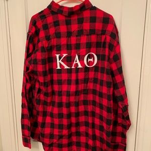 Kappa Alpha Theta flannel